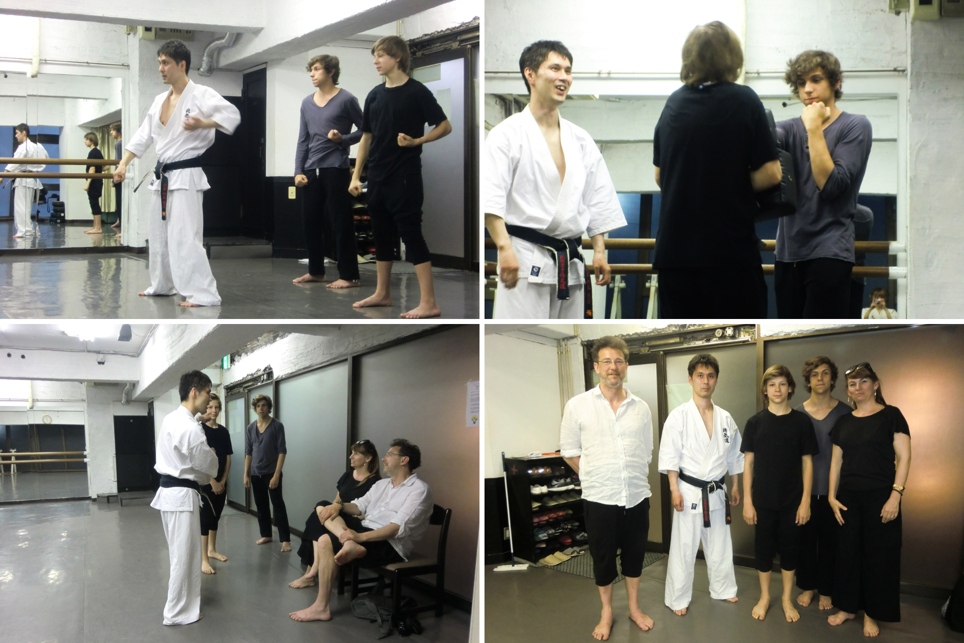 フランスから空手体験